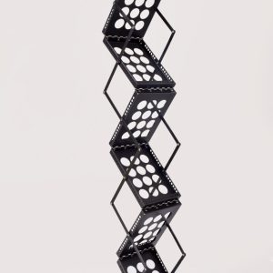 Black foldable bronchure holders. Goes for 11,500