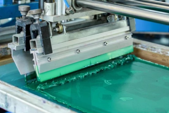 Coating using a photocoat also known as photo emulsion