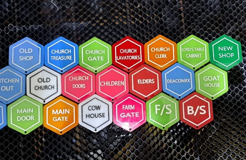 How to make key chains using laser?